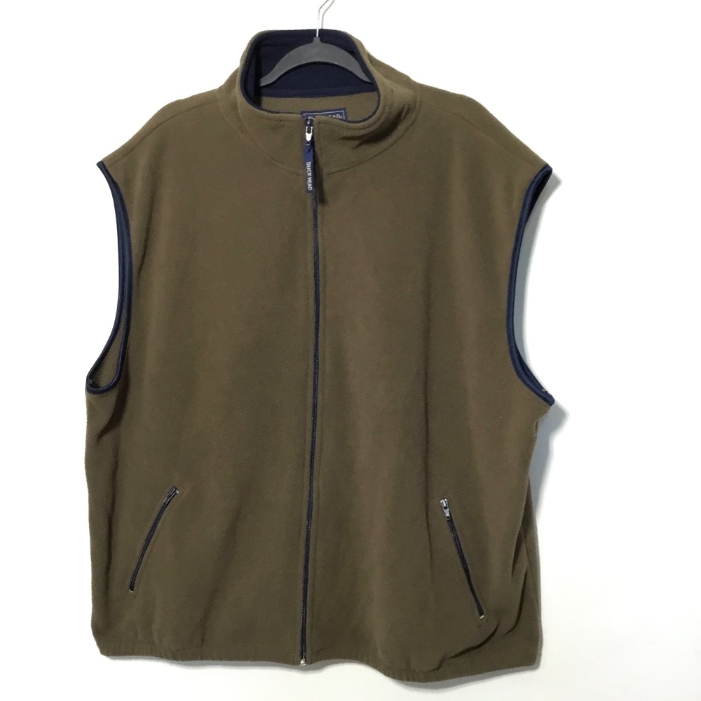 Duck Head Mens Fleece Fall/Winter Wear Vest